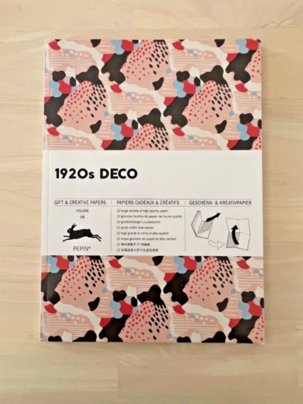 NEW Papercraft 1920s Art Deco Craft Paper | Scrapbook Paper | Wrapping Paper
